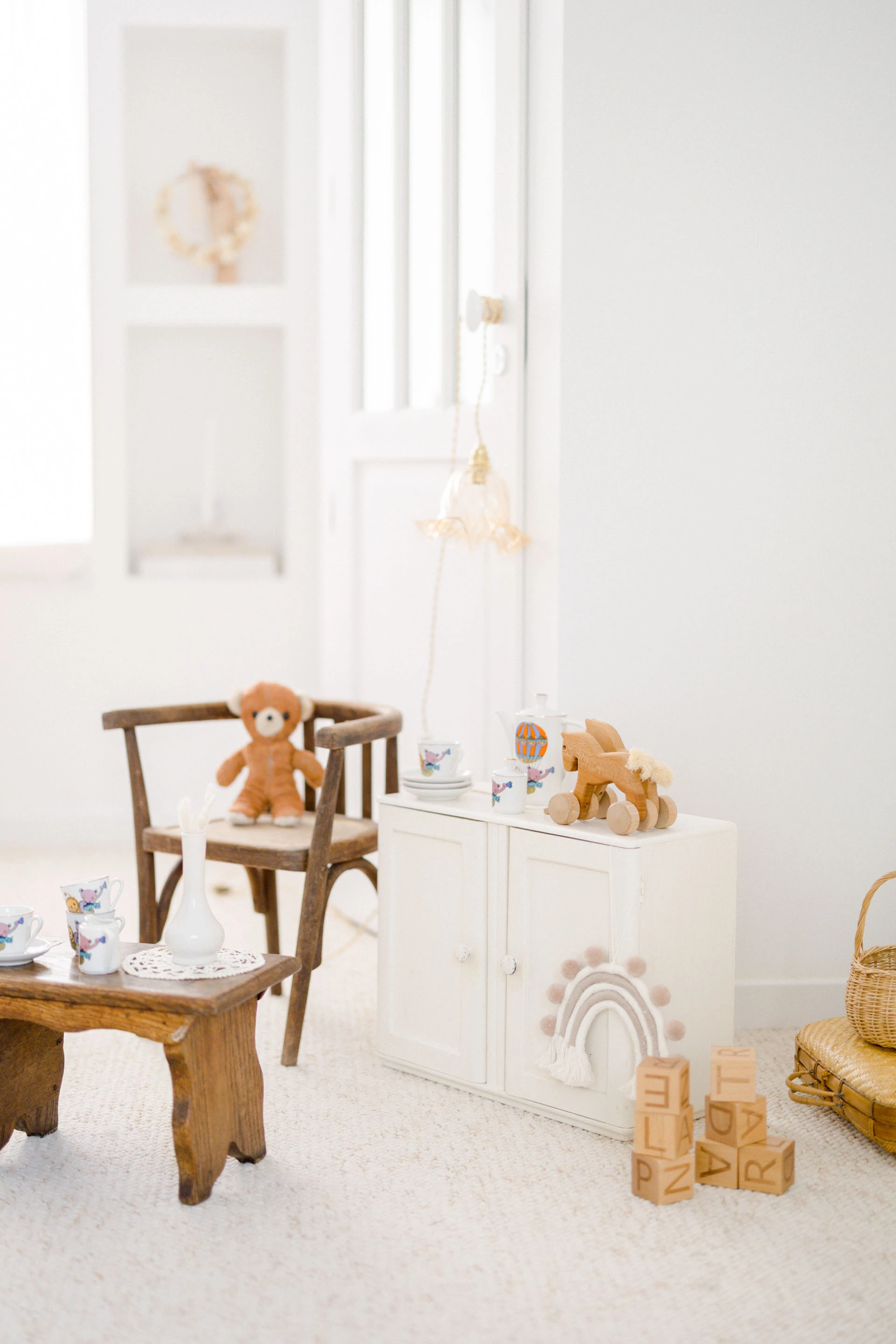 jouet meubles ours enfant marron